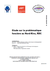 Etude sur la problématique foncière au Nord-Kivu (RDC)