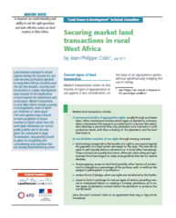 Securing market land transactions in rural West Africa