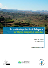 La problématique foncière à Madagascar : Tour d’horizon, enjeux, défis et perspectives