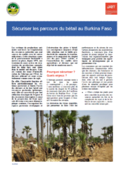 Sécuriser les parcours du bétail au Burkina Faso