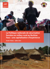 La Politique nationale de sécurisation foncière en milieu rural au Burkina Faso : une capitalisation d’expérience