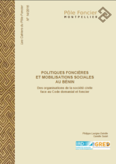 Politiques foncières et mobilisations sociales au Bénin. Des organisations de la société civile face au Code domanial et foncier