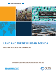 Land and the New Urban Agenda