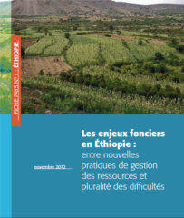 Fiche pays n°1 : les enjeux fonciers en Éthiopie, entre nouvelles pratiques de gestion des ressources et pluralité des difficultés