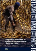 Long-term outcomes of agricultural investments: Lessons from Zambia