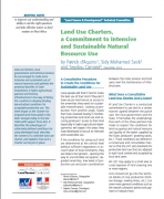 Land Use Charters, a Commitment to Intensive and Sustainable Natural Resource Use