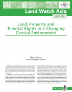 Land, property and tenurial rights in a changing coastal environment