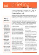 Farms and funds: investment funds in the global land rush