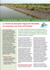 La Charte du domaine irrigué de l’Anambé : un consensus sur l’eau et le foncier
