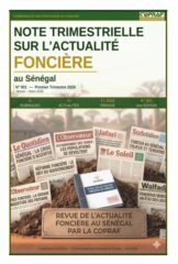Note trimestrielle sur l’actualité foncière au Sénégal du COPRAF n°1 – 1er trimestre 2026