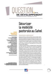 Sécuriser la mobilité pastorale au Sahel