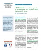 Les SAFER : un outil de régulation du marché foncier rural en France utilisé depuis plus de 50 ans