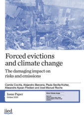 Forced evictions and climate change: the damaging impact on risks and emissions