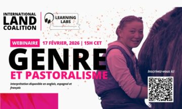 Webinaire Genre et pastoralisme de l&rsquo;ILC