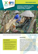 Contract farming in Laos: Responding to a rising agricultural trend