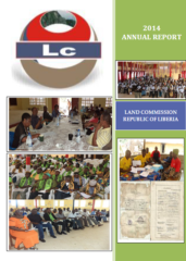 Rapport annuel 2014 de la Commission foncière du Libéria