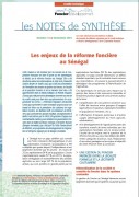 Note de synthèse n°13 : les enjeux de la réforme foncière au Sénégal
