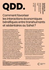 Comment favoriser les interactions économiques bénéfiques entre transhumants et sédentaires au Sahel ?