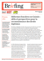 Guinée : réformes foncières, défis et perspectives pour la reconnaissance des droits légitimes