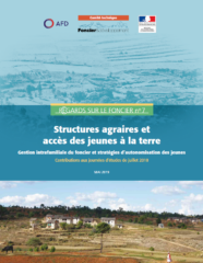 Structures agraires et accès des jeunes à la terre : gestion intrafamiliale du foncier et stratégies d’autonomisation des jeunes